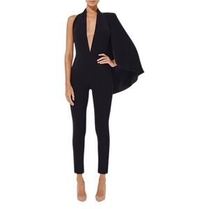 Misha Collection Black Jumpsuit